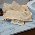 Tens Towels Pack of 6 Hand Towels, 100% Cotton, Lighter Weight, Quick to Dry, 16 x 28 Inches, Super Soft & Absorbent, Perfect for Bathroom & Kitchen (Beige) : Home & Kitchen - Image 4