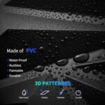 Art3dwallpanels 33 Pack 3D Wall Panel Diamond for Interior Wall Décor, PVC Flower Textured Wall Panels for Living Room Lobby Bedroom Hotel Office, Black, 12''x12'' Cover 32.Sq.Ft. : Tools & Home Improvement - Image 3