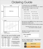 Coloritto Sage Modern Leaves Peel and Stick Wallpaper | Tropical Minimalistic Removable Mural | Self Adhesive Wallpaper (1 roll 24" W x 96" H) - - Image 7