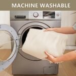 MYSKY HOME Oversized Chair Cover, Armchair Couch Cover for 1 Cushion, Washable Recliner Covers Sofa Protector with Tassel, Beige, 71"X91" : Home & Kitchen - Image 7