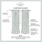 TOWN & COUNTRY LUXE Talia Double Layer Indoor Curtains, Sheer and Room Darkening Blackout, Grommet Top, Energy Efficient, 2-Pack Set, 52"x84", Rose Blush : Home & Kitchen - Image 9