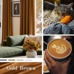 Lazzzy Velvet Blackout Curtains Thermal Insulated Room Window Drapes Super Soft Luxury Curtains for Living Room Bedroom Rod Pocket 2 Panels, Gold Brown, 52" W x 84" L : Home & Kitchen - Image 3