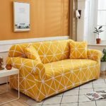 HOOBUY Printed Sofa Cover Stretch Couch Covers Patterned Loveseat Slipcovers for 2 Seater Cushion Couch Love Seat Set SSH (2 Seater/Loveseat) : Home & Kitchen - Image 3
