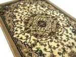 Bellagio Traditional Oriental Door Mat Design 401 Ivory (24 Inch X 40 Inch) : Machine Made Rugs : Home & Kitchen - Image 6