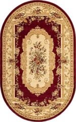 Unique Loom Versailles Collection Traditional Classic Floral Motif Area Rug (5' 0 x 8' 0 Oval, Burgundy/Ivory) : Home & Kitchen - Image 11