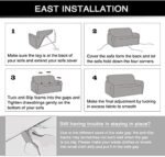 HOOBUY Printed Sofa Cover Stretch Couch Covers Patterned Loveseat Slipcovers for 2 Seater Cushion Couch Love Seat Set SSH (2 Seater/Loveseat) : Home & Kitchen - Image 6