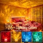 Ambient Lighting, 216 Modes Mood Lighting, 3-in-1 Sunset Lamp & Ocean Lamp & Northern Lights Projector with Remote, Teen Valentines Gifts for Teen Girls,Room Lights for Bedroom,Gifts for Teenage Girls - - Image 2