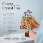 FASHIONZAADI 7 Chakra Crystal Tree of Life, Crystals and Healing Stones, Birthday Gifts for Women - Crystals for Positive Energy, Home Office Decor, Birthday Gifts for Women : Health & Household - Image 5