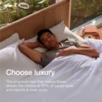 Coop Home Goods Comphy SoftSpa Bed Sheet Set of 4 Pieces, Dove Grey Queen, Super Soft Queen Sheets, Flat and Fitted, Luxury Spa and Hotel Quality Bed Sheets and Pillowcase Set : Home & Kitchen - Image 5