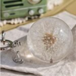 Real 60mm Dandelion Paperweight, Dandelion Resin Crystal Ball with Stand, Office Desktop Home Decor Gift for Dad,Mom,Teacher, Birthday, Wedding Valentine's Mother's Father's Day Gifts : Office Products - Image 5