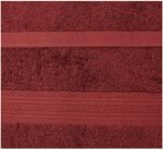 Amazon Basics 6 Piece hand towels for bathroom, Fade Resistant 100% Cotton, soft absorbent bathroom handtowel 6 - Pack (26''x16''), Crimson : Home & Kitchen - Image 3