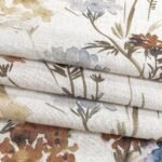 MYSKY HOME Floral Linen Curtains 84 inch Length 2 Panels Set Spring Flower Patterned Semi Sheer Light Filtering Privacy Farmhouse Grommet Drapes for Living/Dining Room, Yellow, W52 x L84, Pack-2 : Home & Kitchen - Image 7