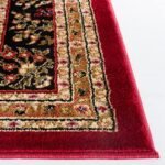 SAFAVIEH Area Rug 9x12 - Lyndhurst Collection - Large - Red & Black, Traditional Oriental Design, Non-Shedding & Easy to Clean, Ideal for Living Room, Bedroom, Dining Space (LNH331B) : Home & Kitchen - Image 3
