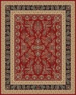 SAFAVIEH Area Rug 9x12 - Lyndhurst Collection - Large - Red & Black, Traditional Oriental Design, Non-Shedding & Easy to Clean, Ideal for Living Room, Bedroom, Dining Space (LNH331B) : Home & Kitchen - Image 2