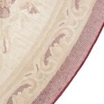 Unique Loom Versailles Collection Traditional Classic Floral Motif Area Rug (5' 0 x 8' 0 Oval, Burgundy/Ivory) : Home & Kitchen - Image 7