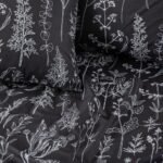 HYPREST Black Sheets Queen,Deep Pocket Sheets, 1800 Thread Count Pattrn Bed Sheets Soft Breathable Cute Printed Boho Farmhouse Bed Sheets, Oeko-Tex Certificated- Up to 18 Inch : Home & Kitchen - Image 6