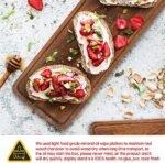 | Manspdier Wood 3 Tier Serving Tray Three Tiered Cupcake Stand, Rectangle Serving Platter Wooden Farmhouse Tiered Tray, Party Serving Brown Decorative Tray Decor Platters - Image 7